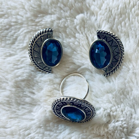 Ring and earring set - Picture 2 of 5